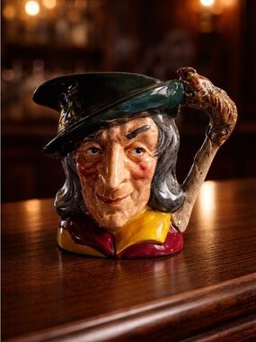 VINTAGE 1853 Royal Doulton Minatare Mug Character Pied Piper D6514 England